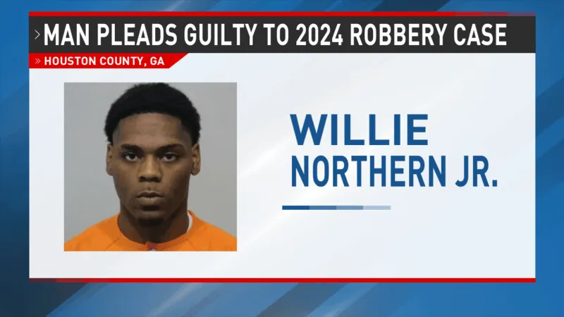 Murder trial pending, Kathleen man gets 10 years for 2024 Houston County robbery