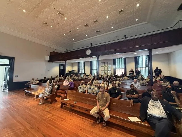 Dozens of deputies show up at BOC meeting due to 'legitimate safety concerns,' sheriff says