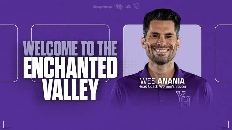 Wes Anania Named Head Coach of Young Harris College Women's Soccer