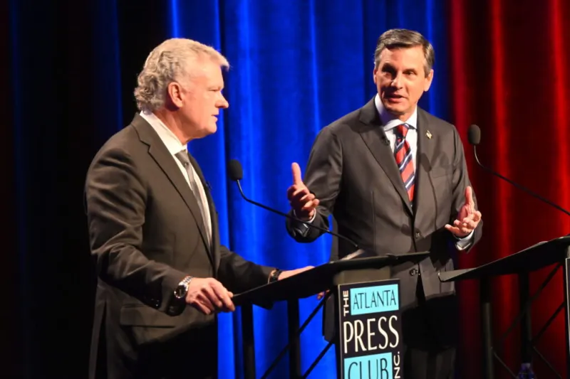Georgia GOP hopefuls running for the U.S. Senate spar over immigration, ethics investigation