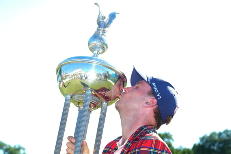 Columbus golfer Russell Henley scores win in PGA playoff
