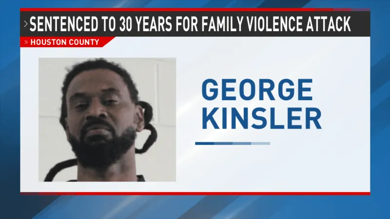 DA: Man found guilty of 'brutal' assault on woman in Houston County family violence case