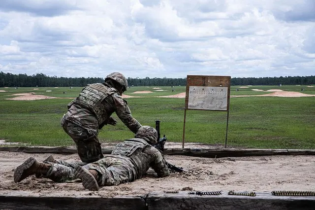 Georgia's 48th Brigade training at Fort Stewart for the future fight