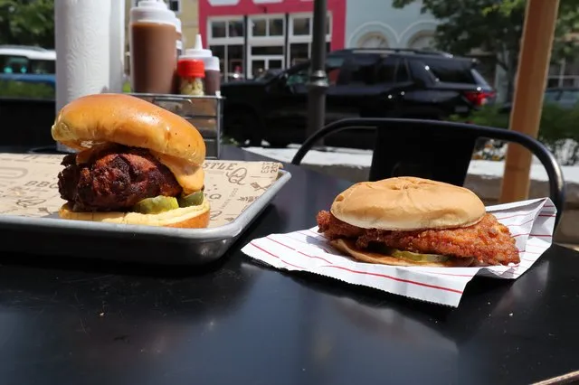 Whistle Q in Flowery Branch made a sandwich to beat Chick-fil-A. We asked customers if it delivered
