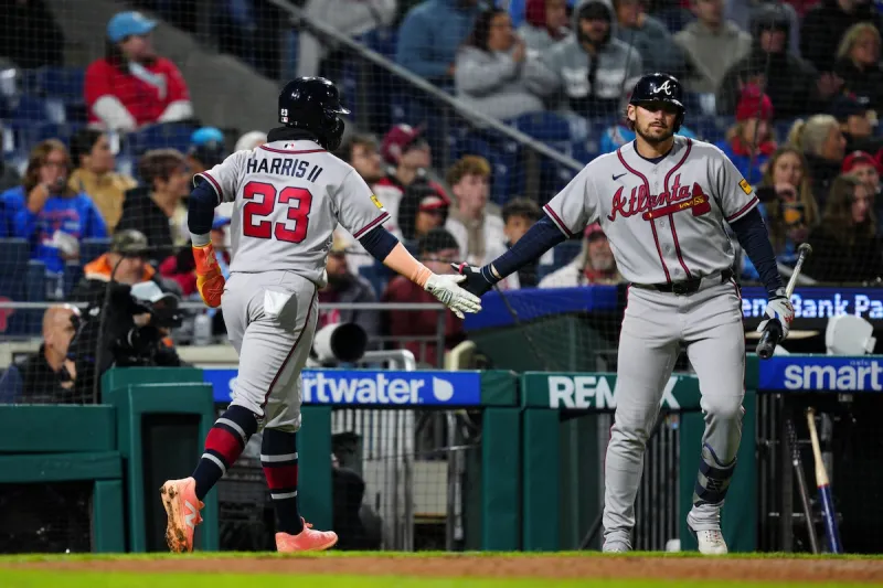 Pinch-hitter Michael Harris II delivers 3-run double to rally Braves past Pirates 3-2 for sweep
