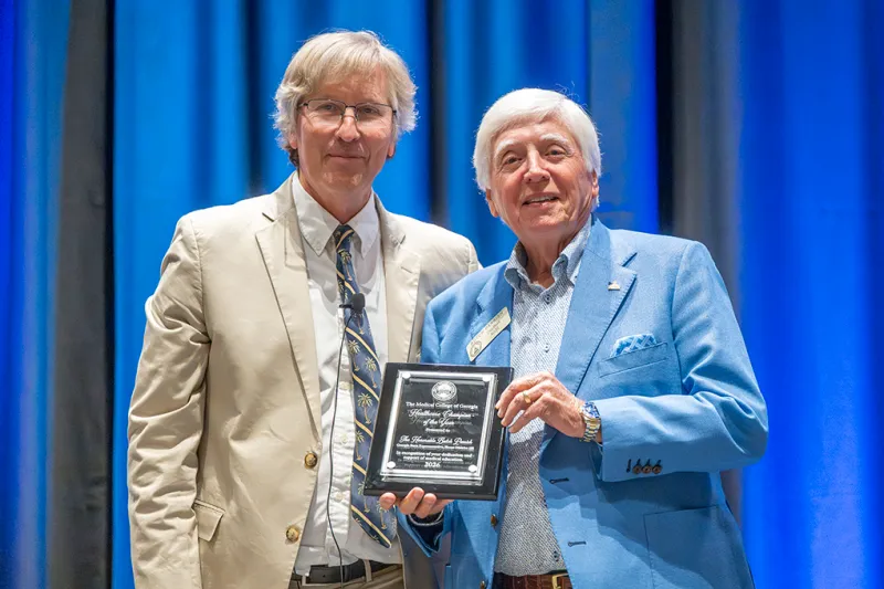 MCG honors State Rep. Butch Parrish as Healthcare Champion of the Year