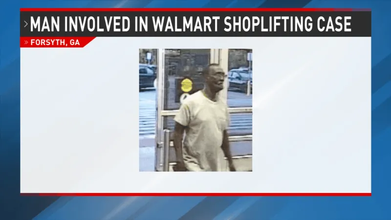 Forsyth police seek help to identify suspect in May 25 Walmart shoplifting case