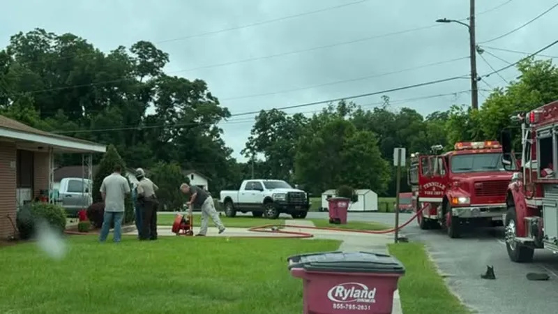Washington County deputies respond to Fargo Street electrical fire in Tenniville