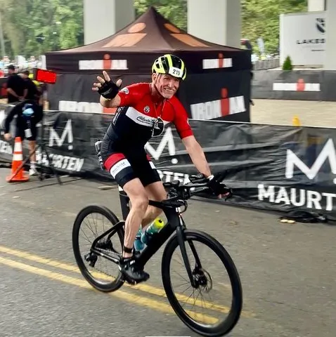 'I'm not worried about dying; I'm worried about not living': Forsyth County man battles cancer, chases Ironman dream