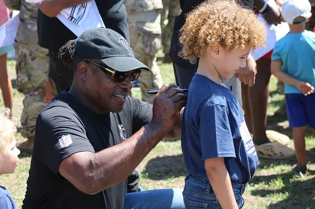 Falcons serve up competition, appreciation and more to troops