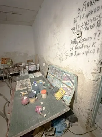 A sobering visit to a war crimes site in Ukraine