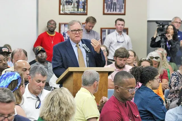 LCDA meeting on proposed treatment plant draws a crowd