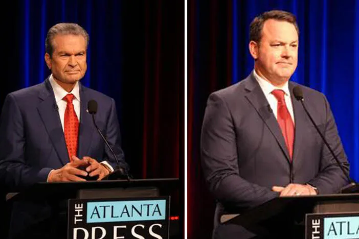 Two wealthy Republicans, one runoff: how Georgia gubernatorial candidates compare