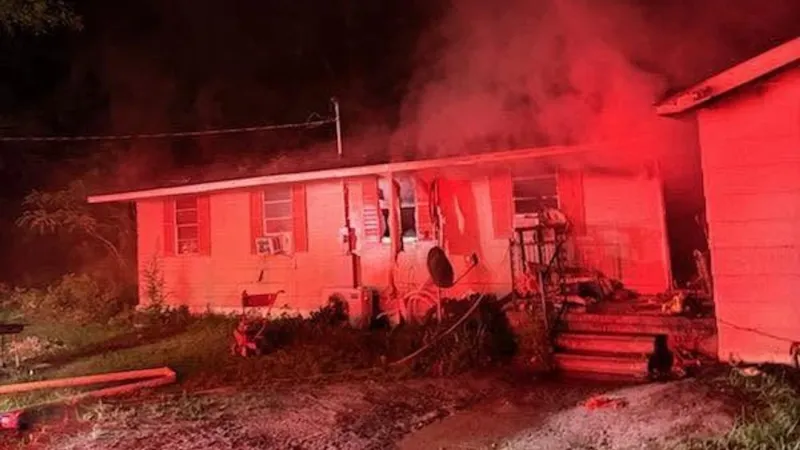 2 adults, 7 children displaced after late-night house fire in Crisp County