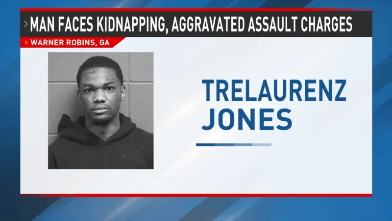 24-year-old faces kidnapping, aggravated assault charges after Warner Robins home invasion