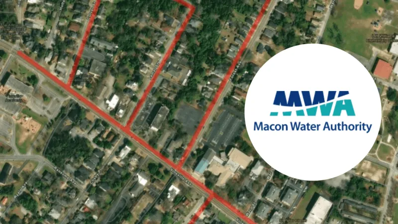 Macon valve repairs may leave 175 customers with low pressure or no water for hours