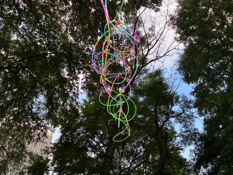 The Stitch unveils new light sculpture