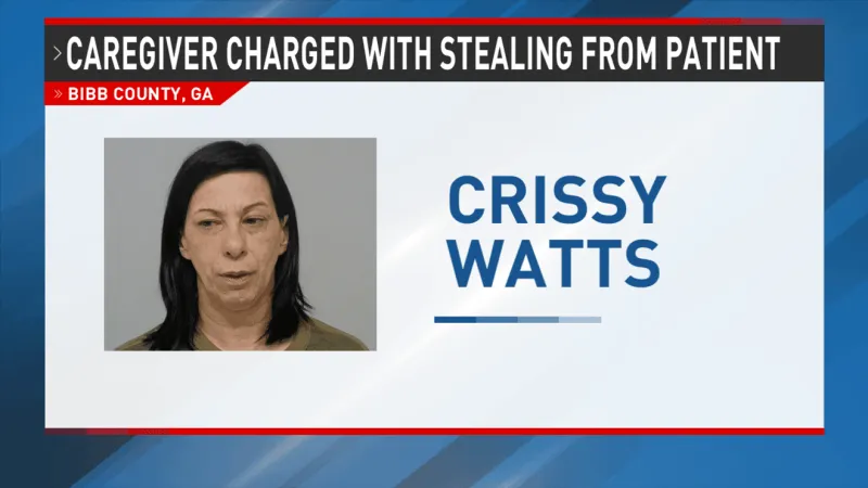 Macon caregiver charged with stealing $10,000 in jewelry, meds from patients' home