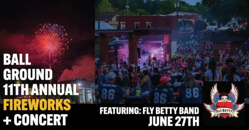 Ball Ground hosts annual fireworks and concert on Saturday, June 27th