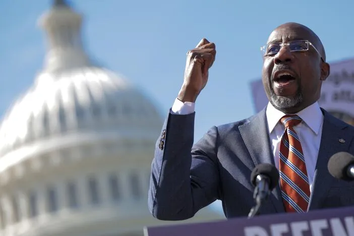 Faith's role in U.S. politics 'requires humility,' not certainty, says Sen. Warnock