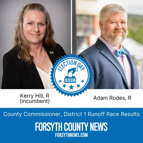 Results are in for the District 1 Board of Commissioners runoff in Forsyth County