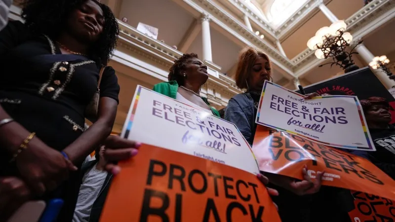 Georgia lawmakers halt redistricting push despite Kemp's special session