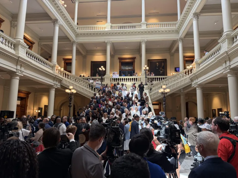'We intend to hold them accountable': Georgia special session scrapped as people stand up in opposition