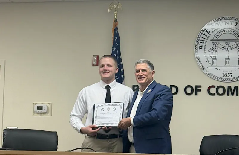 From Northeast Georgia to Annapolis: Bryson Howe receives Naval Academy appointment