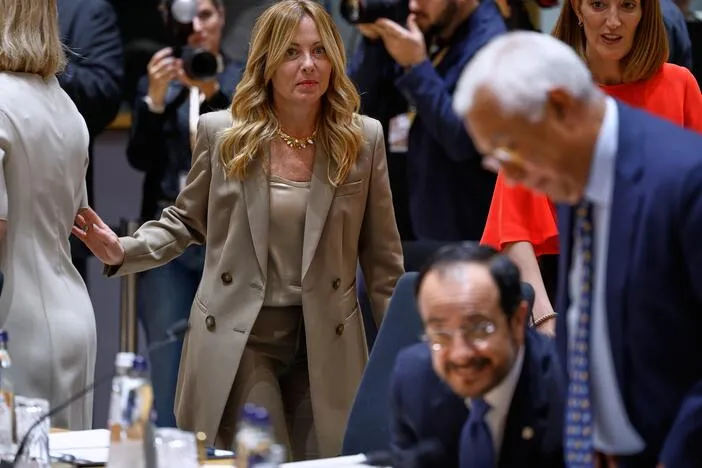 Italy's Meloni, once Trump's closest ally in Europe, says he made up a story about her