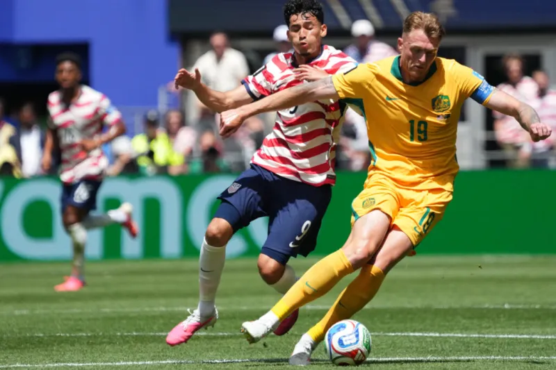 US beats Australia 2-0 to advance to World Cup