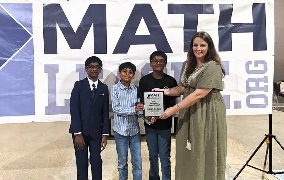 Whitlow leads as Forsyth County dominates national math championship with historic finishes across 13 schools