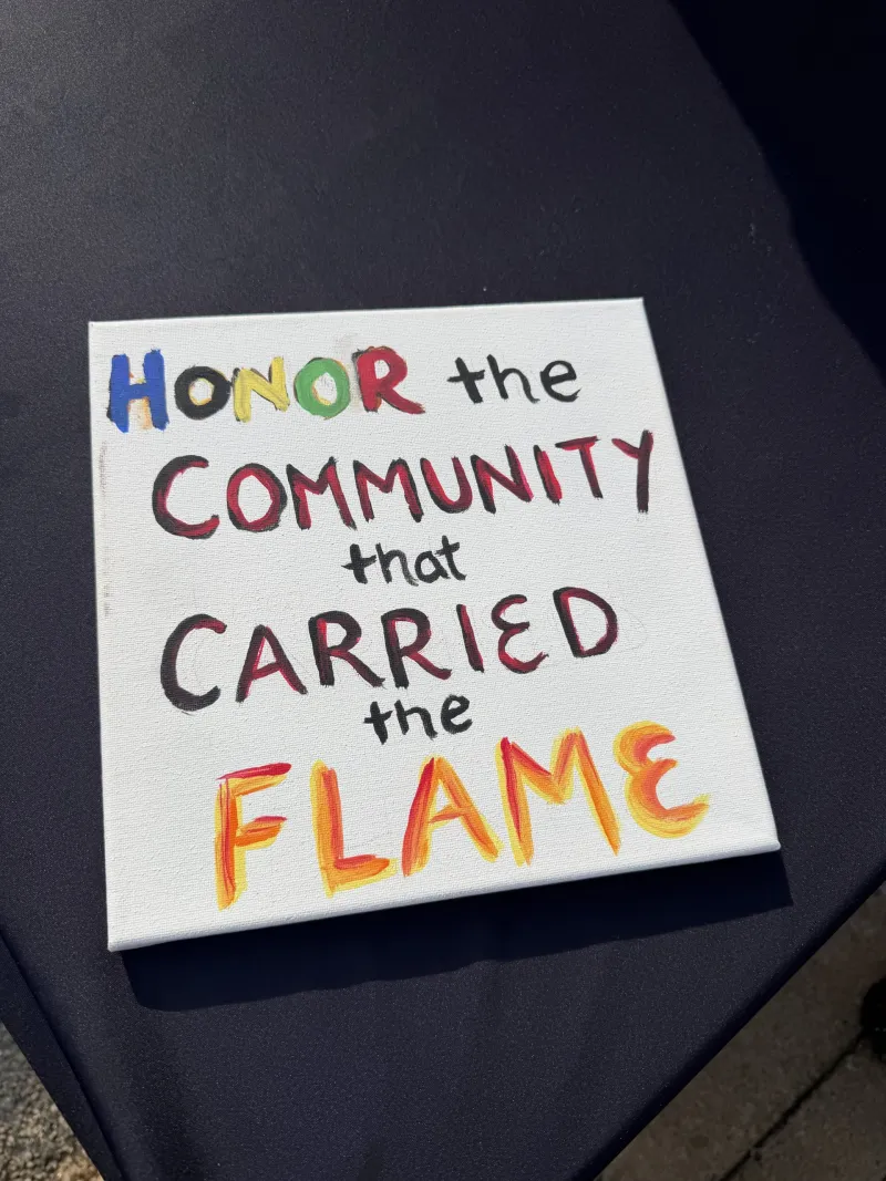 'This is something worth rallying for': Summer Hill residents gather to save Olympic cauldron