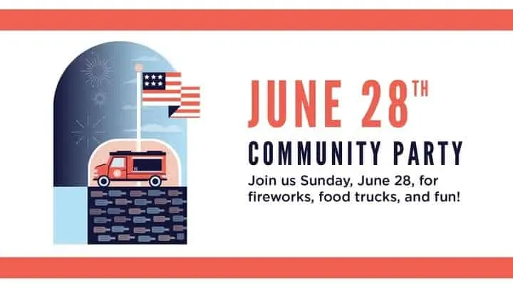 First Baptist Woodstock hosts a Community Party with fireworks this Sunday