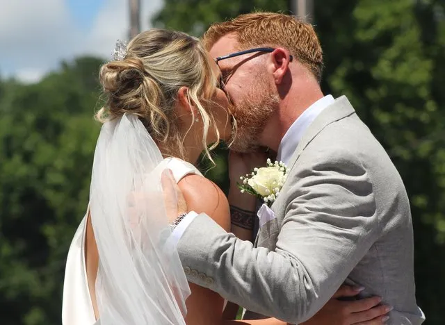 First date at Edge of the World, wedding at the courthouse: A Dawson couple's love story comes full circle