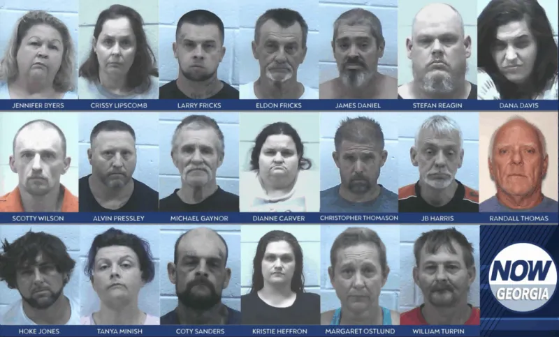 112 pounds of meth seized, 20 arrested in massive Jackson County drug bust