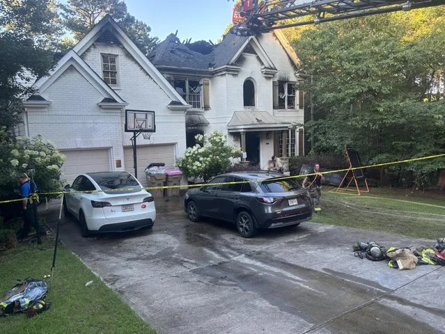 BREAKING: FCSO responding to Forsyth County house fire