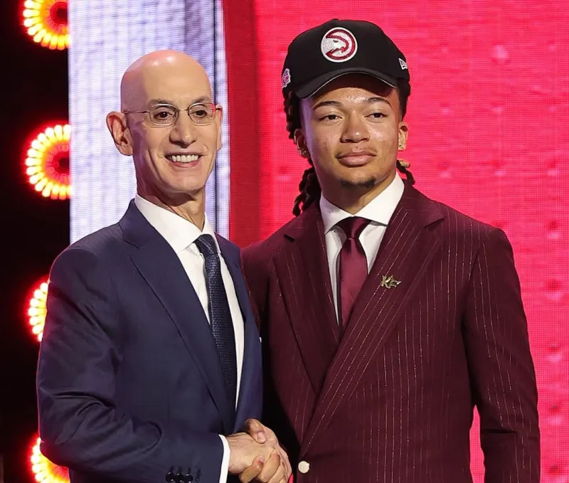 Wizards take Dybantsa, Hawks get Flemings in NBA draft