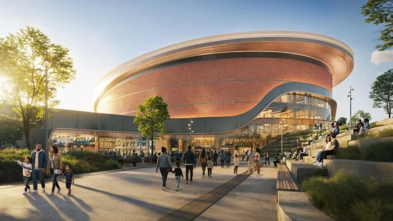 'The Big Reveal' | Local leaders unveil new AI rendering of future Macon Arena