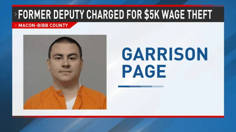Former Bibb County deputy indicted for falsifying timesheets, stealing over $5K in pay