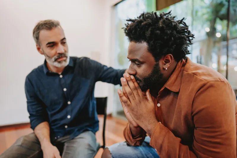 Digging into the vulnerable parts of men's lives they often don't show