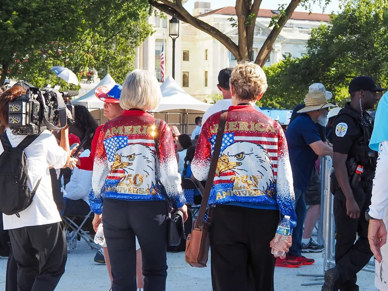 Shows of patriotism, MAGA loyalty on display at Freedom 250 kickoff