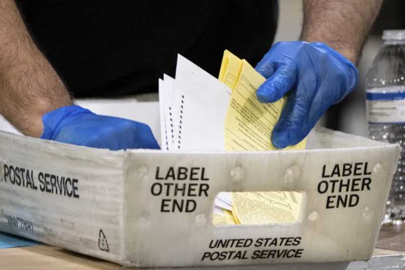 Trump order limiting voting by mail halted by federal court