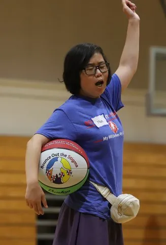 BASKETBALL WITH HEART: Bounce Out The Stigma Camp brings special-needs athletes to forefront of the fun