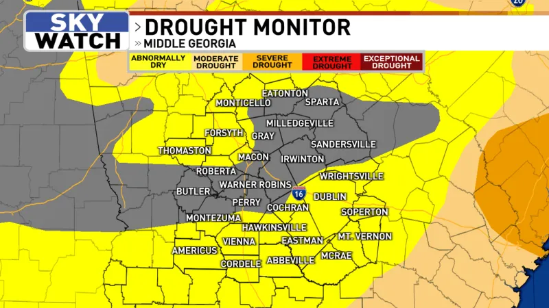 Georgia's drought is showing remarkable improvement