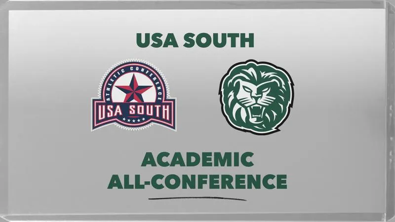 USA South Announces 2025-26 Academic All-Conference Honorees