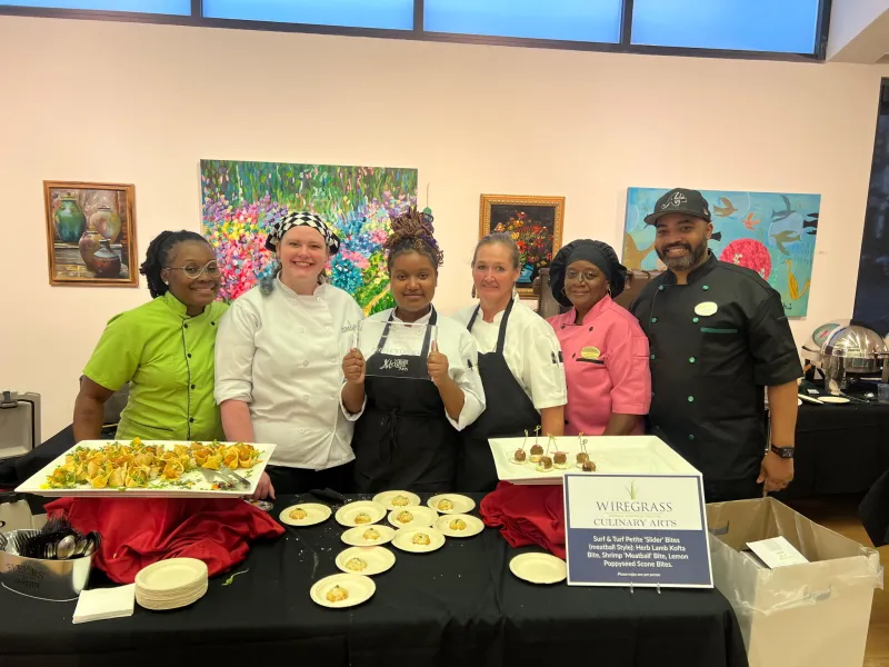 Wiregrass Culinary Arts team takes home People's Choice Award