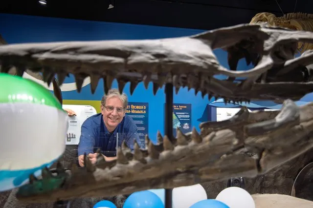 Brent Tharp leaves legacy at GSU Museum larger than a mosasaur's bite or Rosenwald's walls