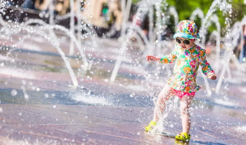 Cool off in these FREE Splash Pads, Spraygrounds, & Interactive Fountains