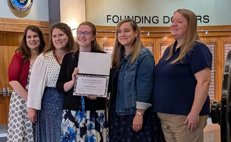 First John and Marilyn House Servant Leadership Scholarship awarded