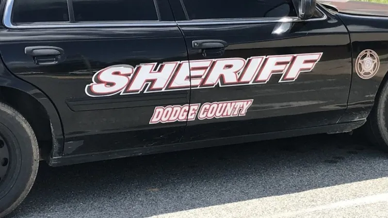 Dodge County deputy left with 'minor injuries' after crashing into trees, sheriff says